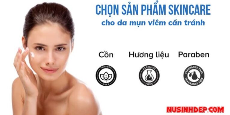 Skincare Da Mụn Viêm Các Bước Ngày Đêm Chuẩn Nhất